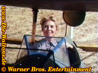 Olivia im Postflugzeug. Ihr geheimer Geburtstagswunsch, einmal zu flegen, wird wahr. Der Postflieger fliegt t&auml;glich von Washington nach Atlanta