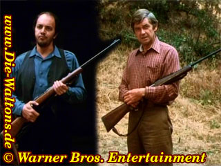 Bildmontage: Auge um Auge, Sohn um Sohn